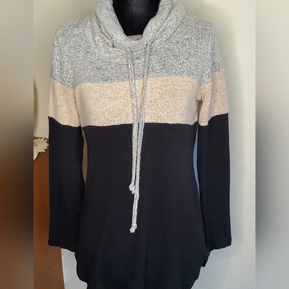 Market & Spruce Mock Neck Sweatshirt